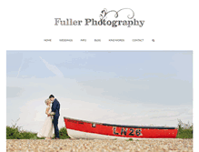 Tablet Screenshot of fullerphotographyweddings.co.uk